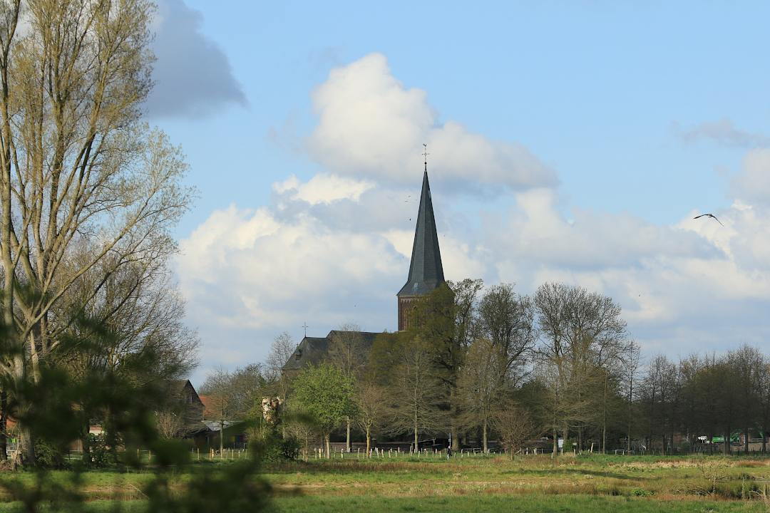 Kirche in Kessel Mai 2021